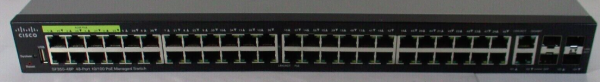 Cisco Sf350 48p 48 Port 10 100 Poe Managed Switch